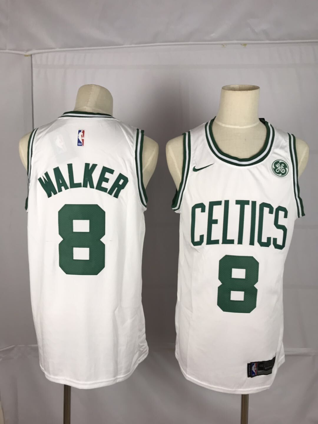 Men Boston Celtics #8 Walker white Game Nike NBA Jerseys